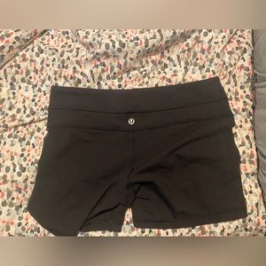 Lululemon biker shorts, size 8